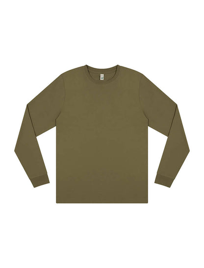 Heavyweight long sleeve organic t-shirt
