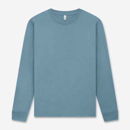 Heavyweight long sleeve organic t-shirt