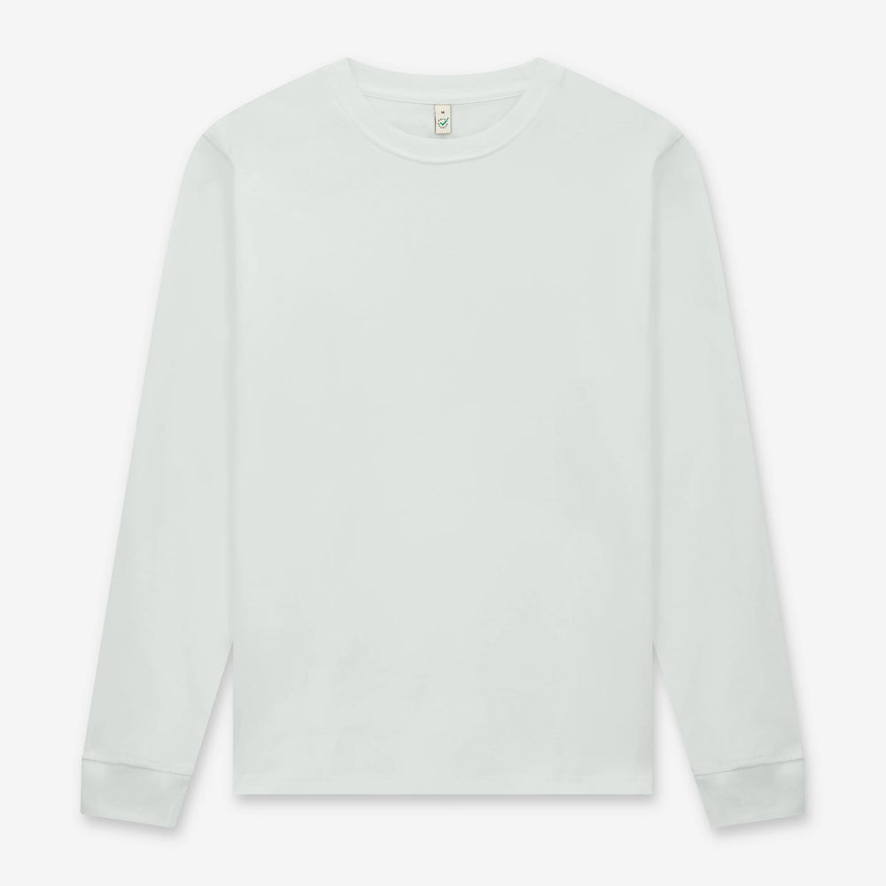 Heavyweight long sleeve organic t-shirt