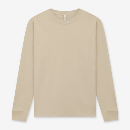 Heavyweight long sleeve organic t-shirt