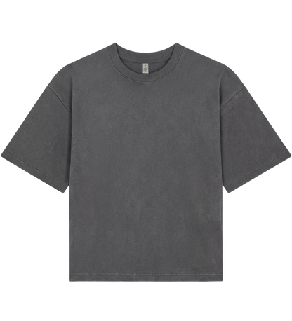 Boxy heavyweight ekologisk dam t-shirt