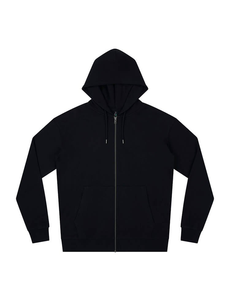 Zip up organic hoodie