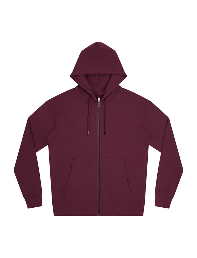 Zip up organic hoodie