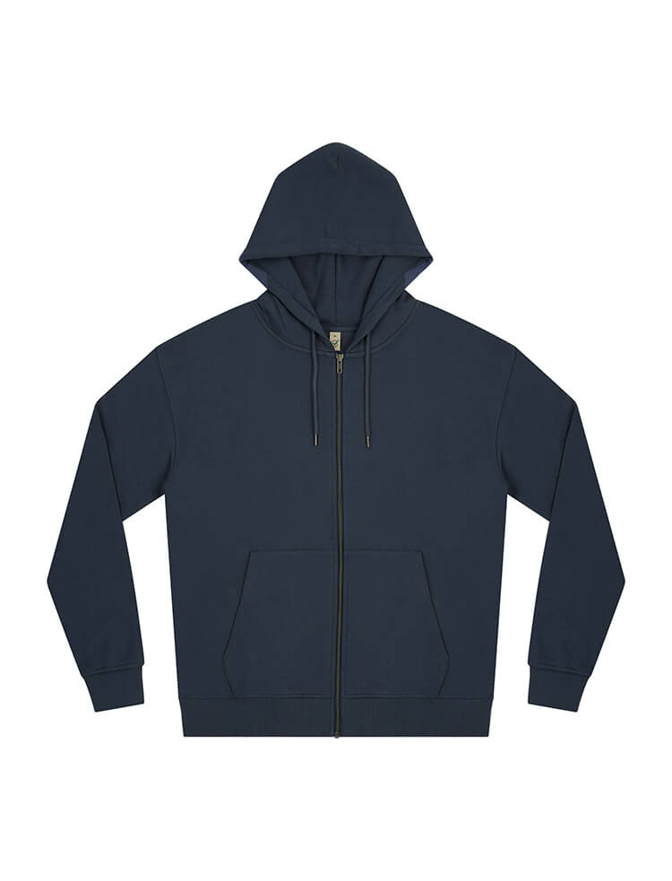 Zip up organic hoodie