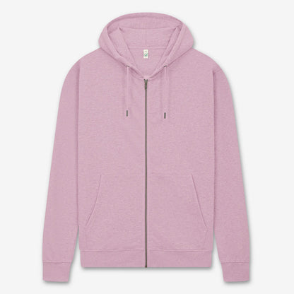 Zip up organic hoodie