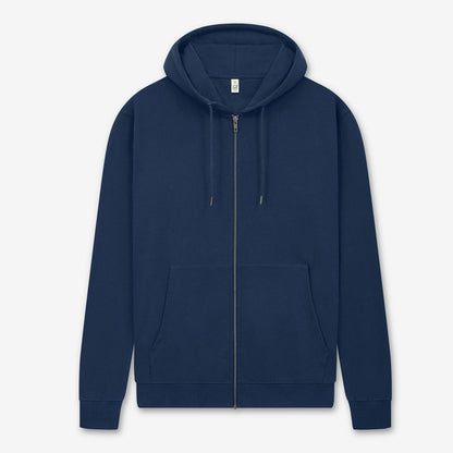 Zip up organic hoodie