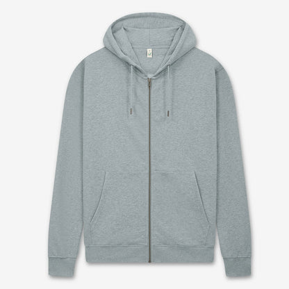 Zip up organic hoodie