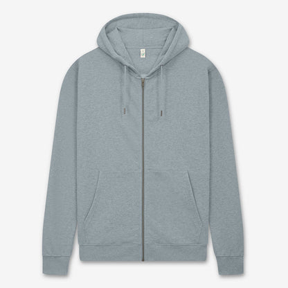 Zip up organic hoodie