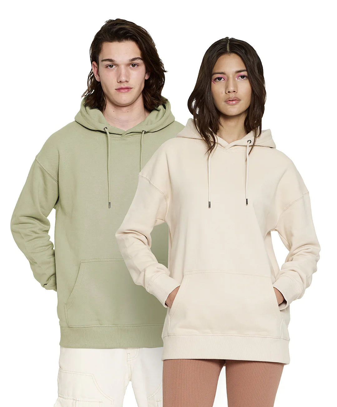 Extra heavy dropped shoulder hoodie – Sustainable Better Merchandise