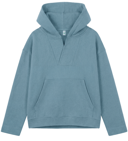 Women’s organic v-neck hoodie