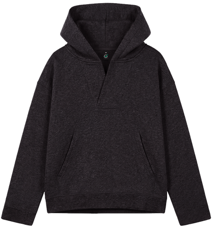 Women’s organic v-neck hoodie