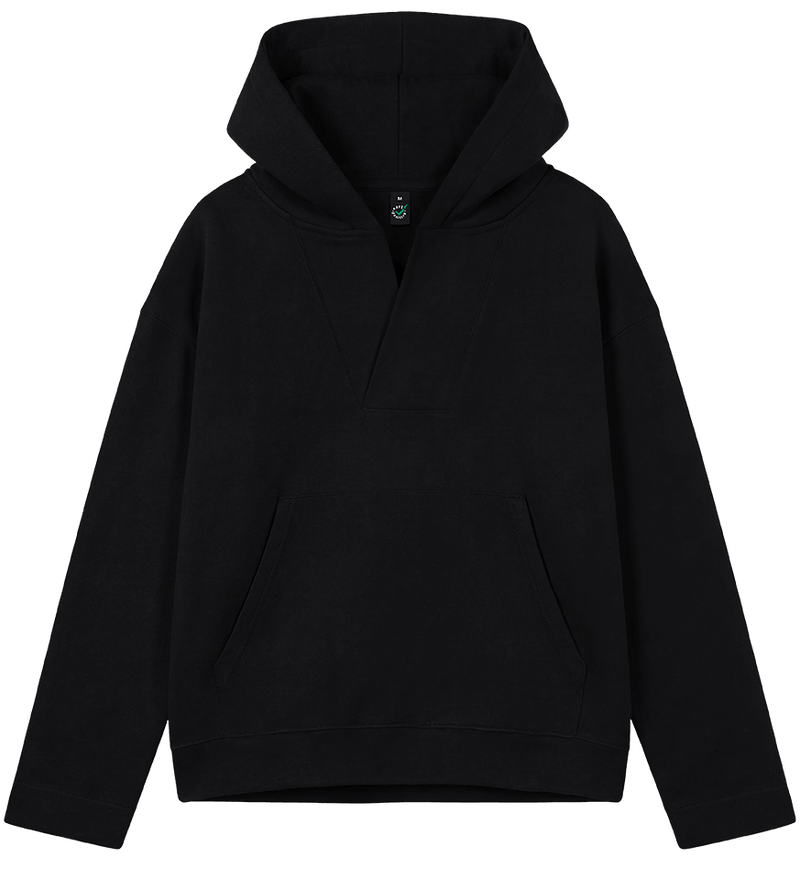 Women’s organic v-neck hoodie