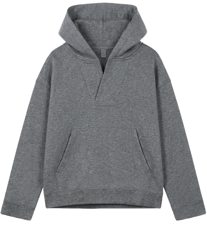 Women’s organic v-neck hoodie