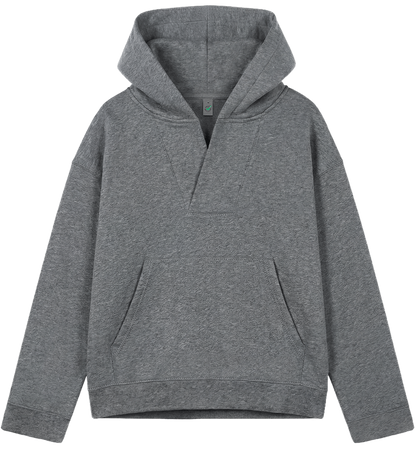 Women’s organic v-neck hoodie