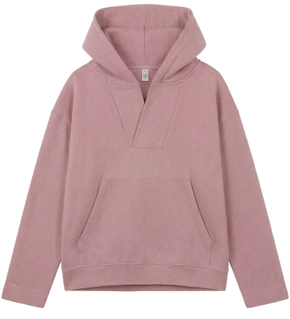 Women’s organic v-neck hoodie