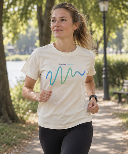 Active Giving T-shirt - Bone