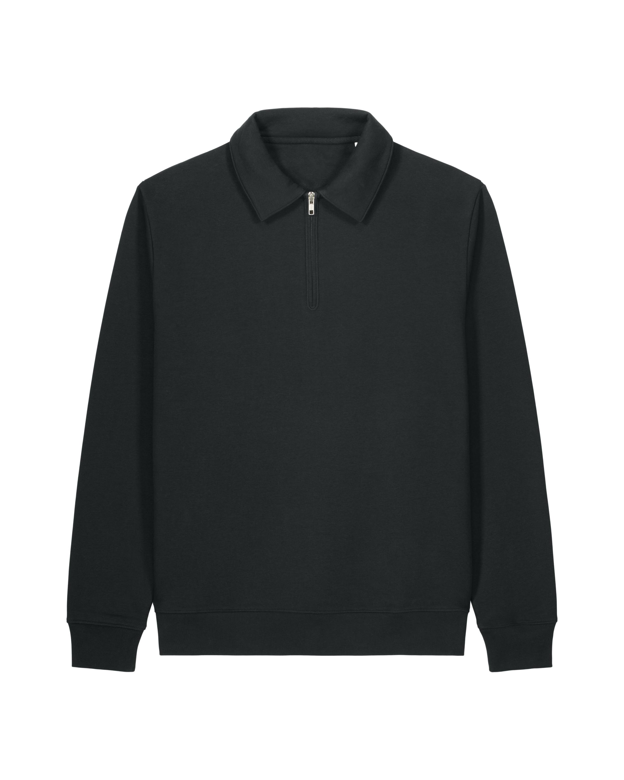 Zip Polo Organic Sweatshirt