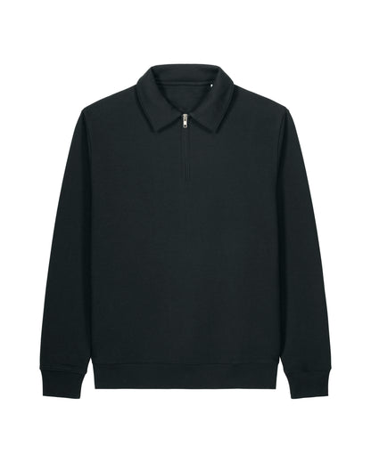 Zip Polo Organic Sweatshirt