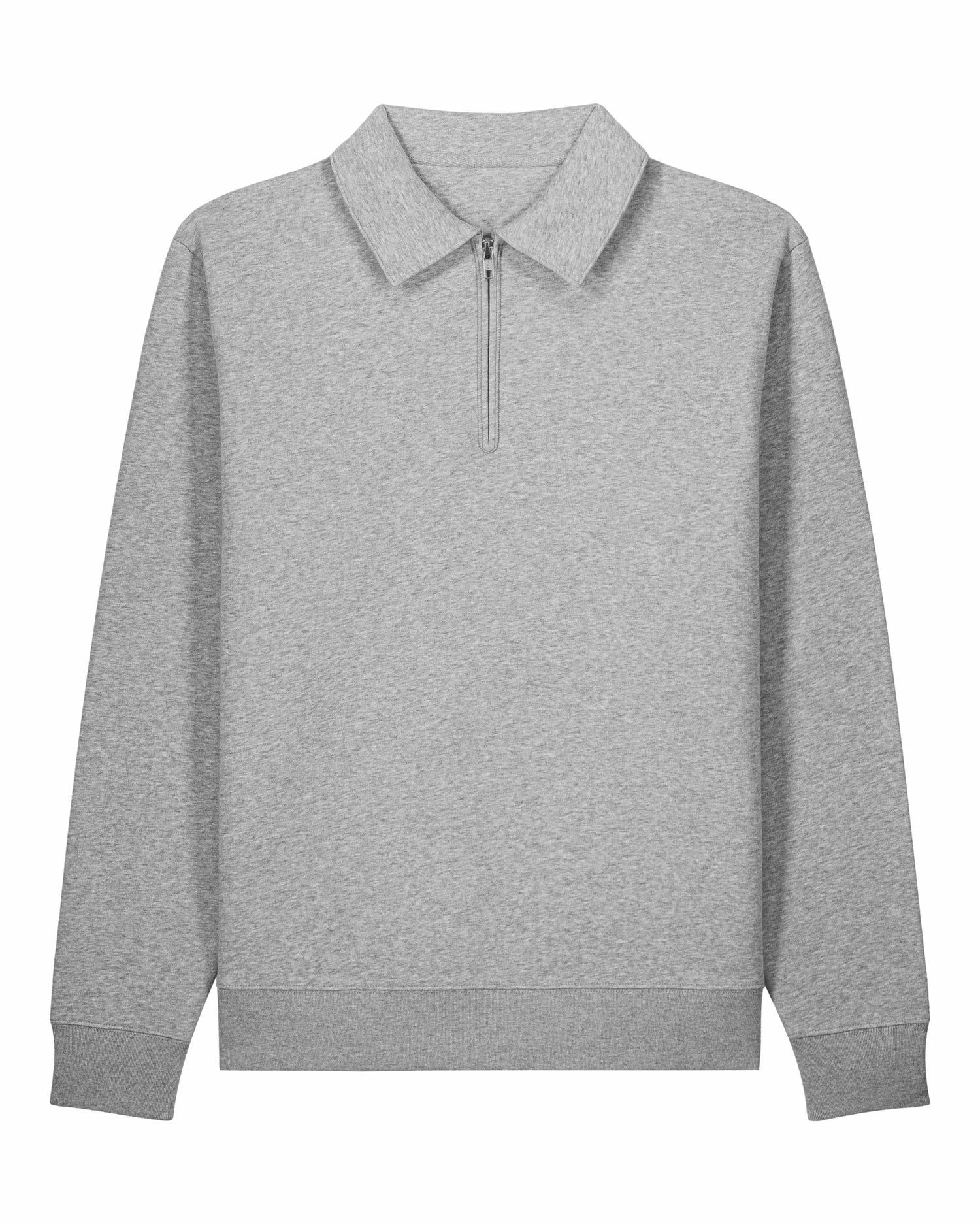 Zip Polo Organic Sweatshirt