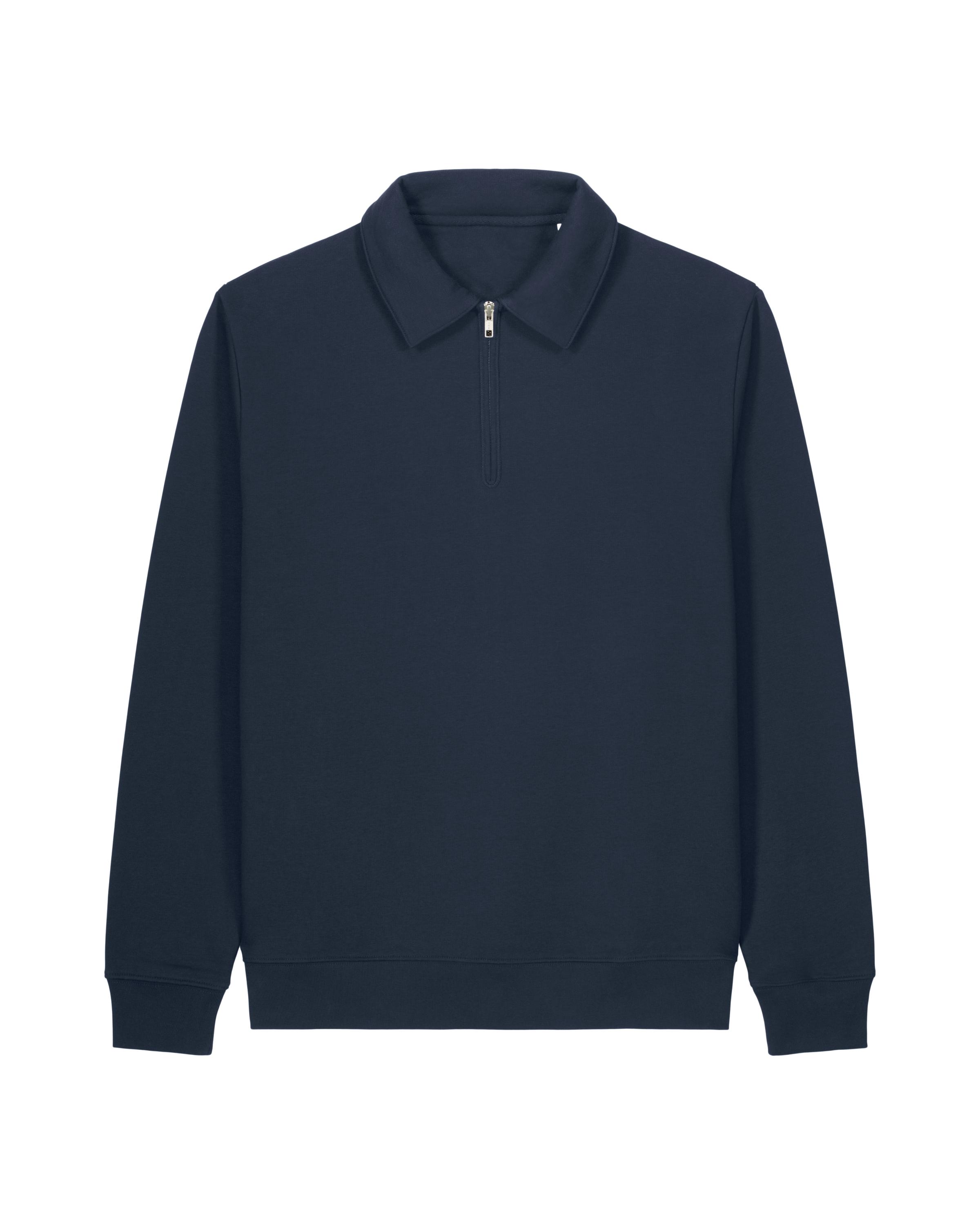 Zip Polo Organic Sweatshirt