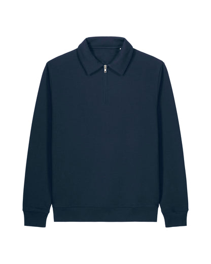 Zip Polo Organic Sweatshirt