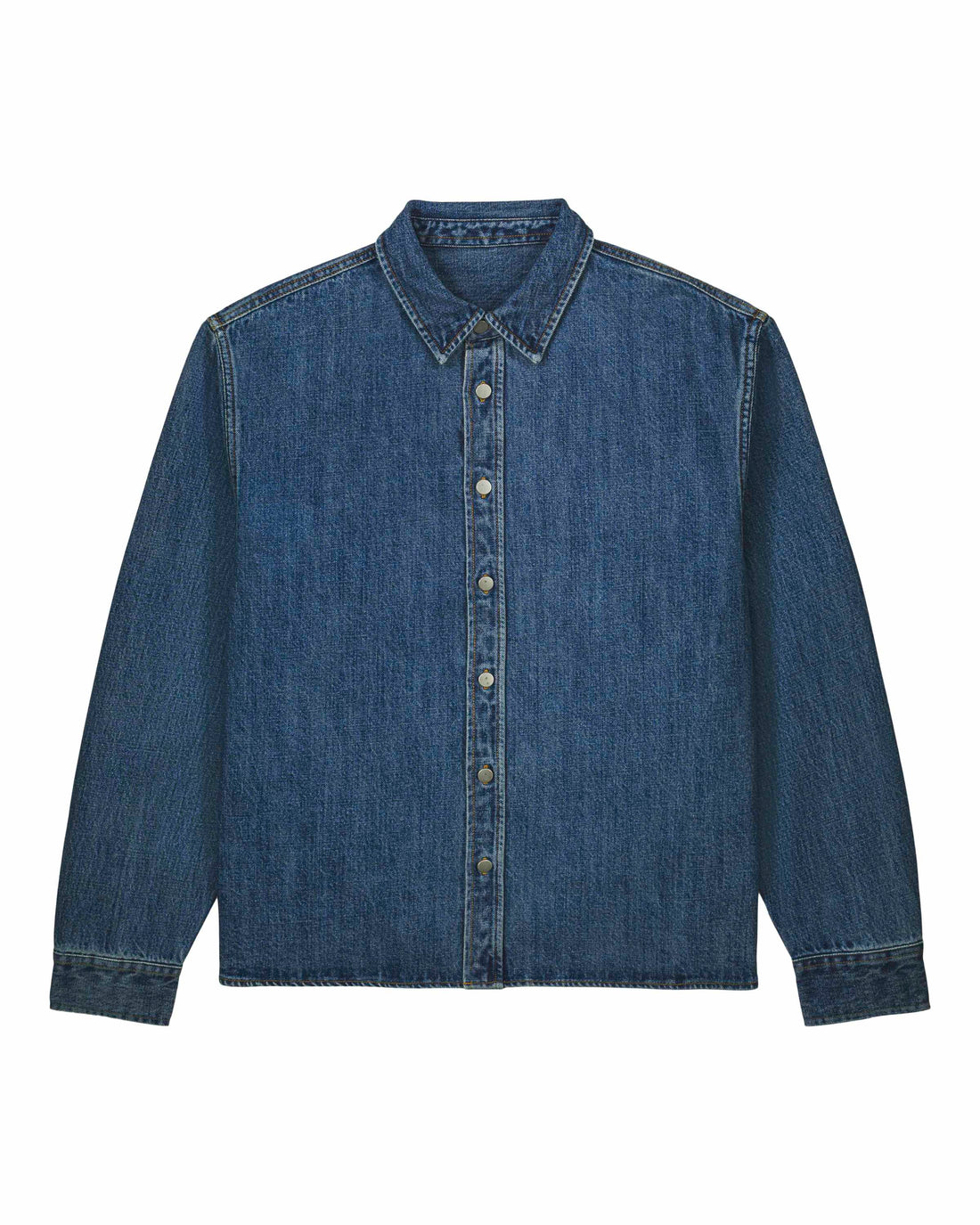 Organic Denim Overshirt
