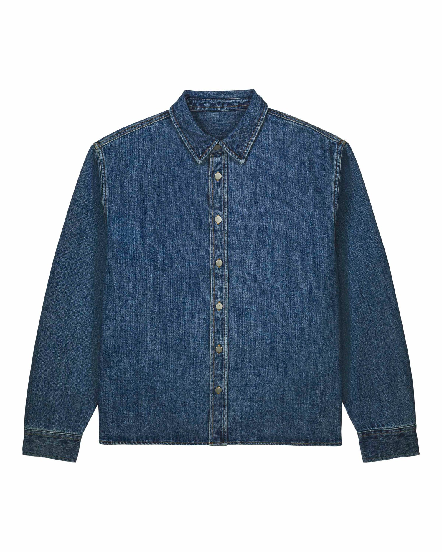 Organic Denim Overshirt