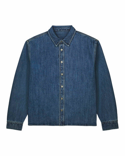 Organic Denim Overshirt