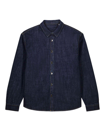 Organic Denim Overshirt
