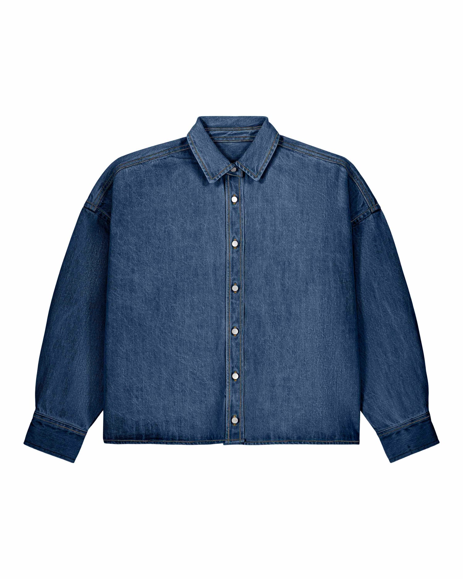 Women’s Organic Denim Overshirt