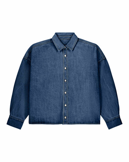 Women’s Organic Denim Overshirt