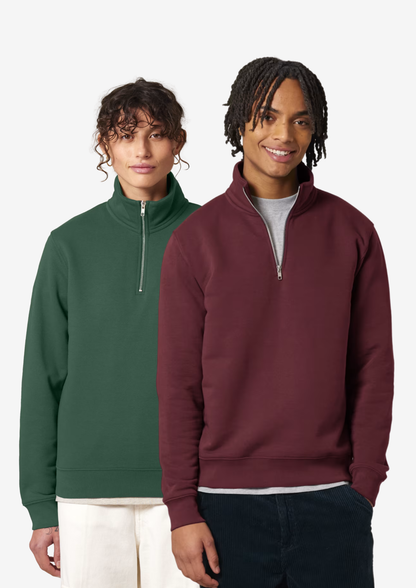 Quarter Zip Organic Sweatshirt