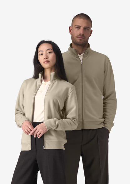 Zip Up Organic Sweatshirt