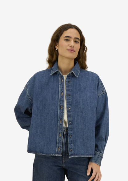 Women’s Organic Denim Overshirt