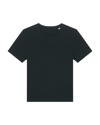 Women’s Fitted Cropped Organic T-Shirt