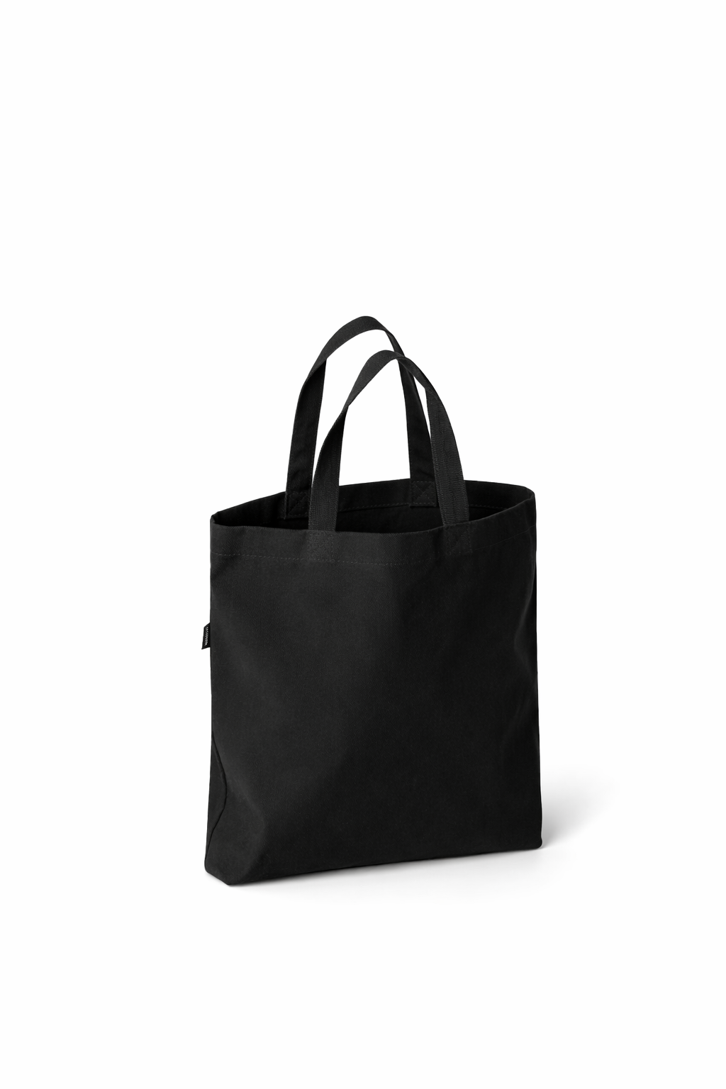 Heavy shopper bag with short handle