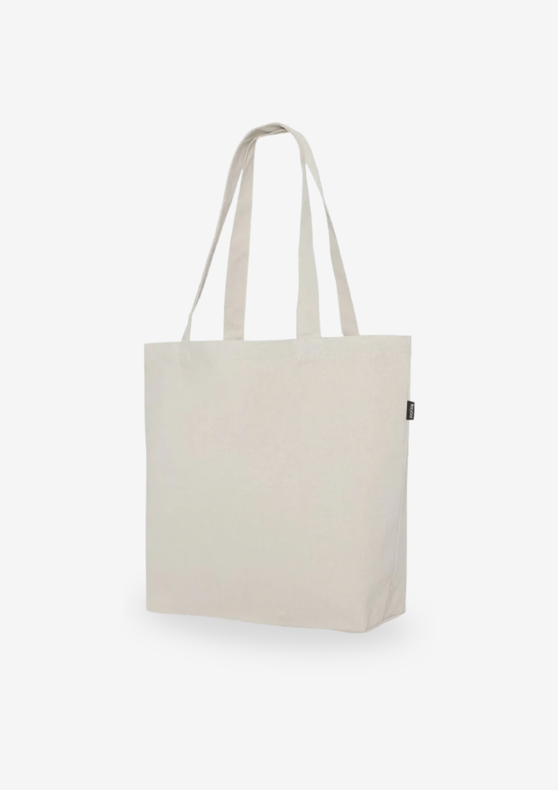 Recycled Heavy shopper bag with pocket