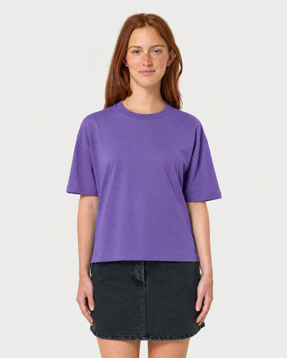 Boxig Ekologisk Lätt T-Shirt för Dam
