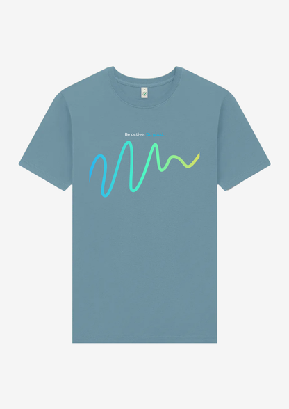 Active Giving T-shirt - Blue Dusk