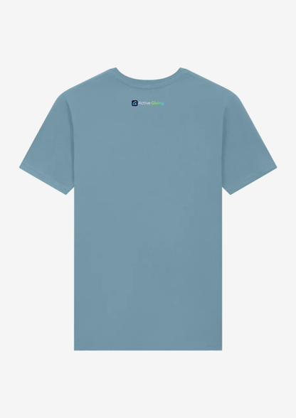 Active Giving T-shirt - Blue Dusk