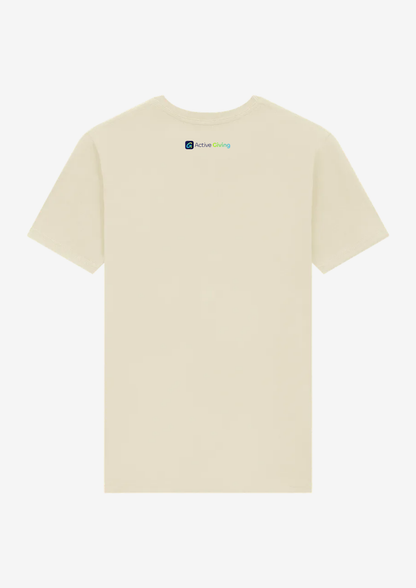 Active Giving T-shirt - Bone