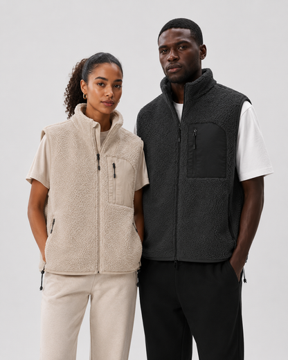 Recycled Sherpa Bodywarmer