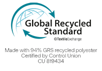 GRS-certified recycled materials