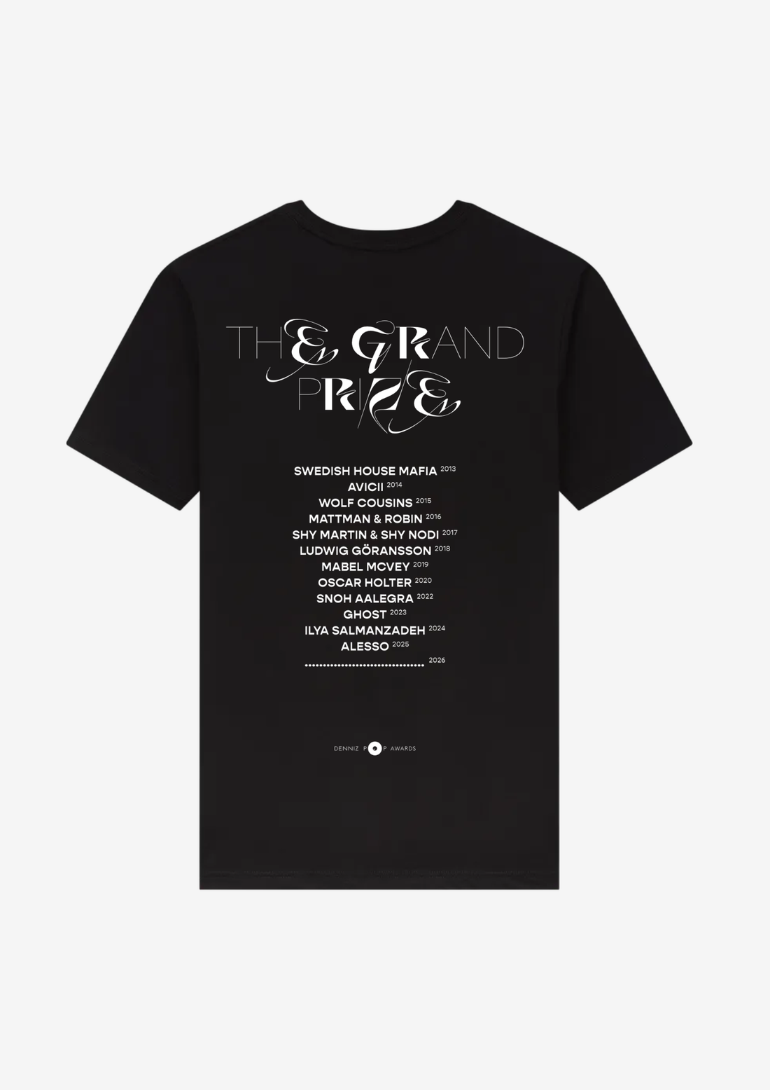 Denniz Pop Awards 2026 T-Shirt