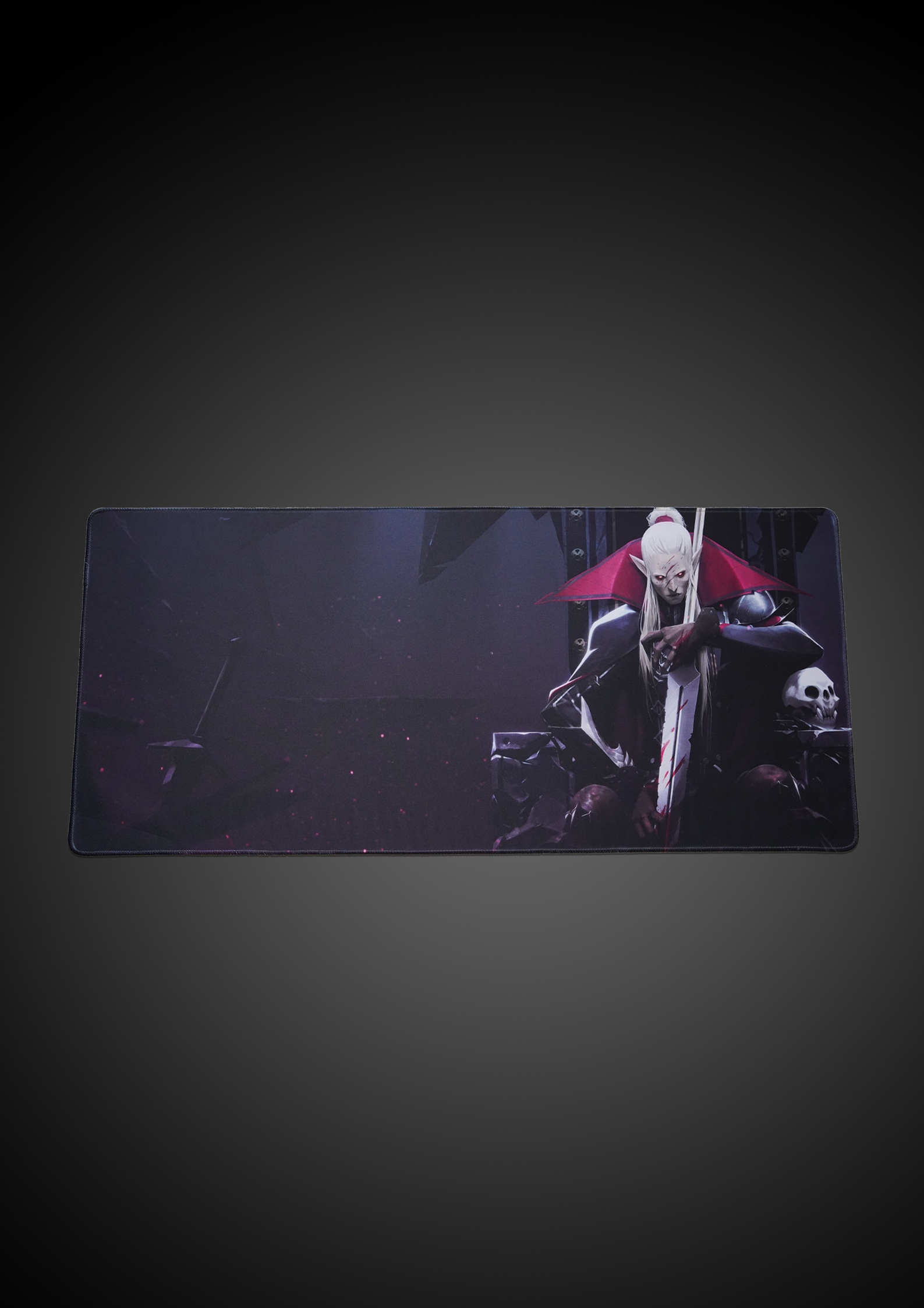 Male Vampire Throne XL Mousepad