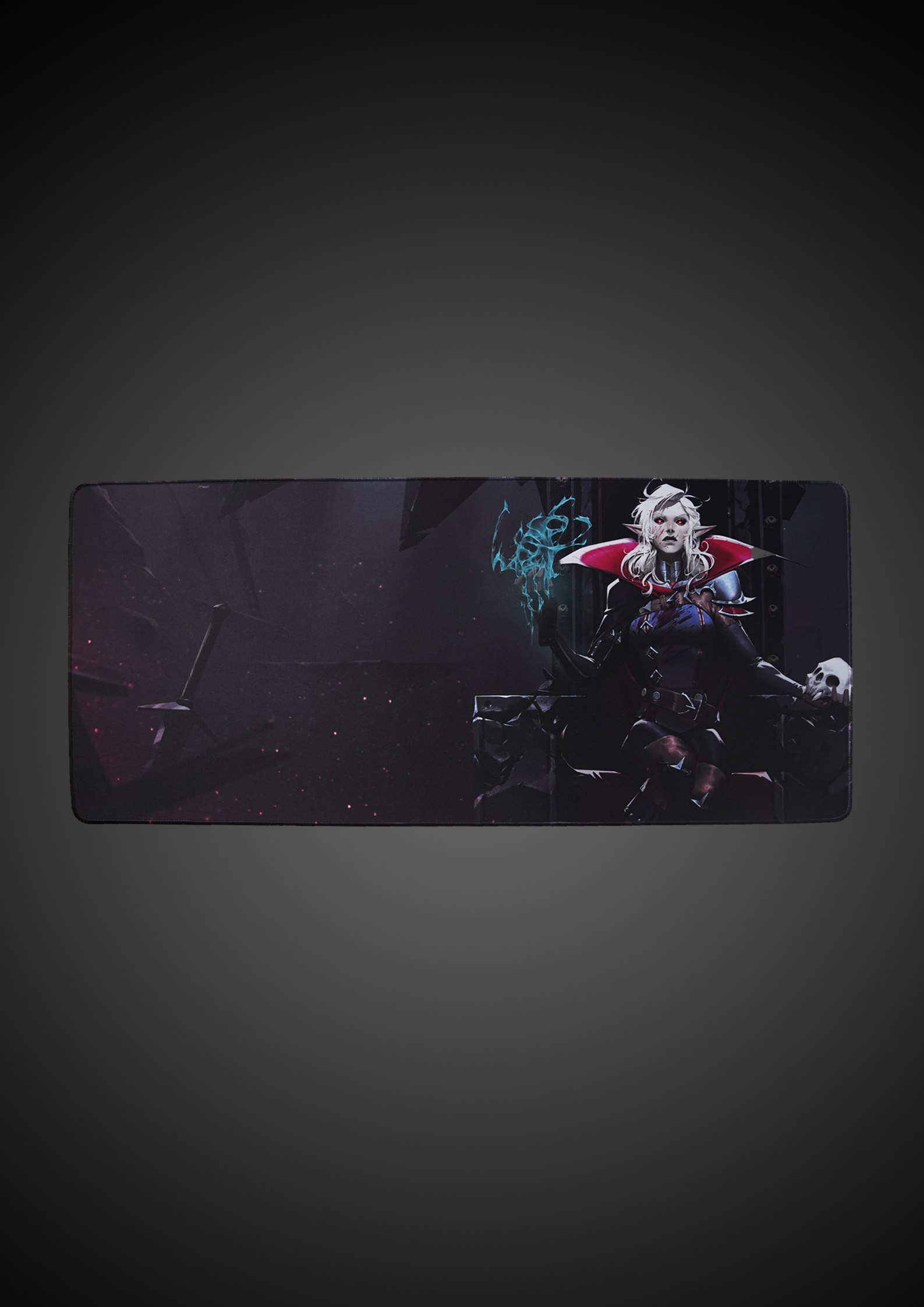 Female Vampire Throne XL Mousepad