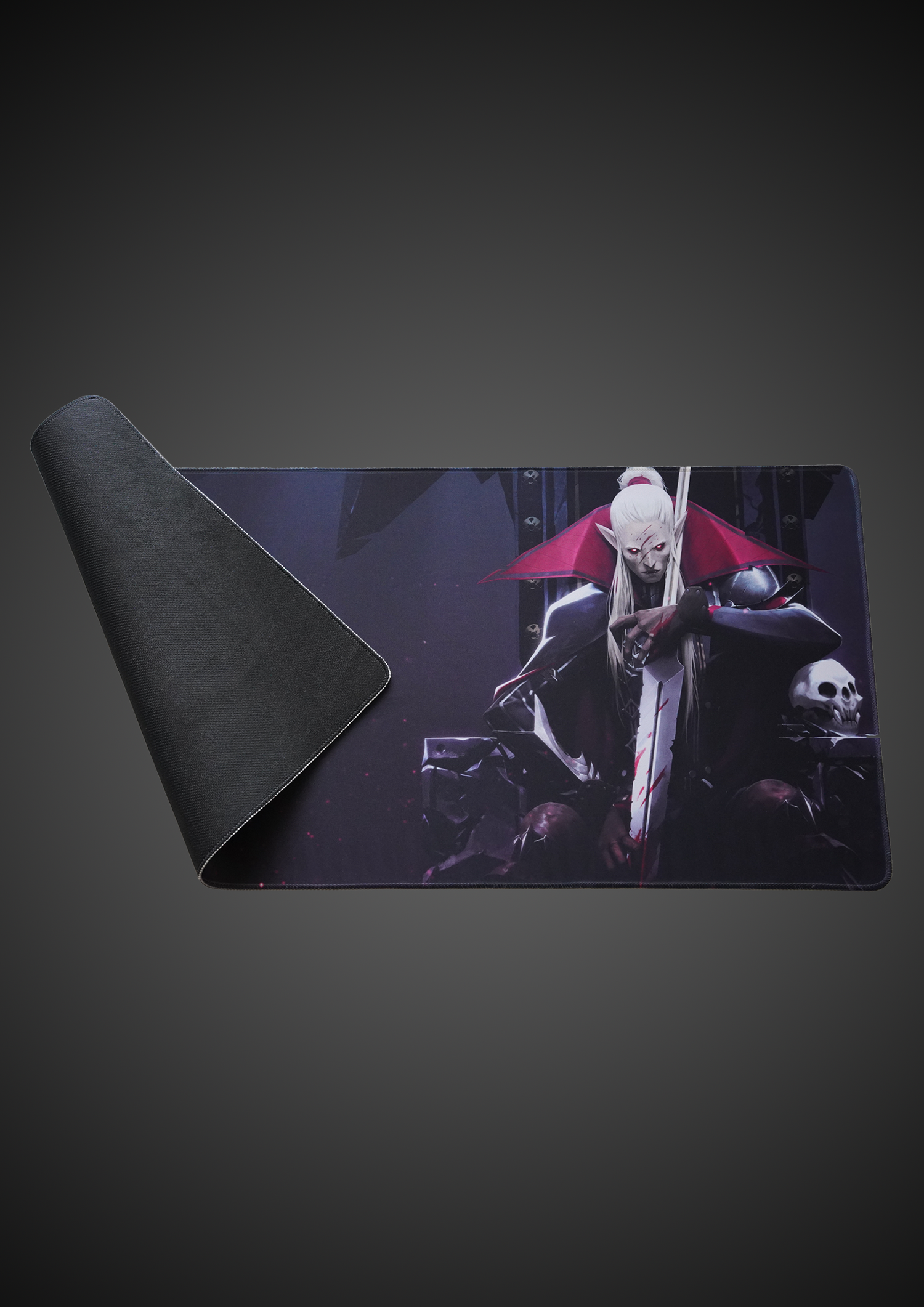 Male Vampire Throne XL Mousepad