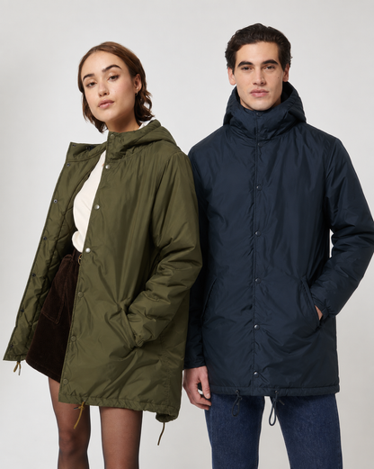 Återvunnen Vadderad Parka