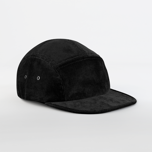 Organic cord camper cap