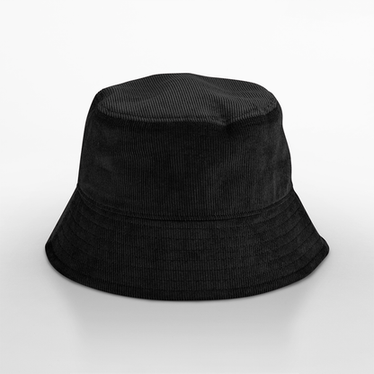 Organic cord bucket hat